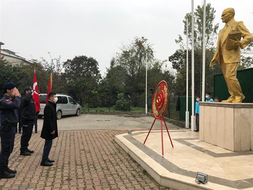 İLÇEMİZDE 10 KASIM ATATÜRK'Ü ANMA PROGRAMI DÜZENLENDİ 